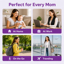 Load image into Gallery viewer, Babymoon Breast Pump | Breastfeeding Food Grade BPA, Portable Milk Collector | Milk Storage Bottle