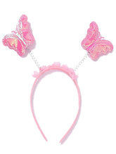 Load image into Gallery viewer, Babymoon Butterfly Fairy Angel Costumes Baby Wings Photography Props - Set of 3 | 6 Month To 10 Years | Pink