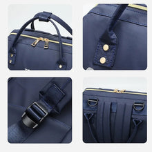 Load image into Gallery viewer, Babymoon Mother Diaper Bag Lightweight Multifunctional Travel Unisex Diaper Backpack | Blue Kitty