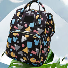 Load image into Gallery viewer, Babymoon Mother Diaper Bag Lightweight Multifunctional Travel Unisex Diaper Backpack | Black Mickey