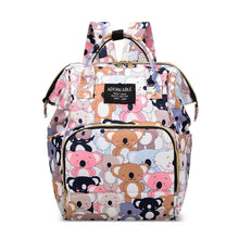 Load image into Gallery viewer, Babymoon Mother Diaper Bag Lightweight Multifunctional Travel Unisex Diaper Backpack | Multi Teddybear