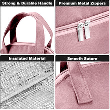 Load image into Gallery viewer, Babymoon Milk Preservation Baby Moms Mothers Diaper Bag | Portable Travel Insulated | Milk Bottle Container Storage Cooler Bag | Pink