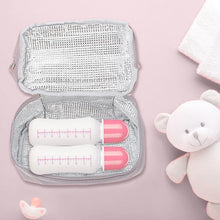 Load image into Gallery viewer, Babymoon Milk Preservation Baby Moms Mothers Diaper Bag | Portable Travel Insulated | Milk Bottle Container Storage Cooler Bag | Grey