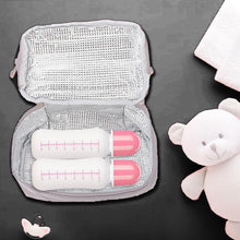 Load image into Gallery viewer, Babymoon Milk Preservation Baby Moms Mothers Diaper Bag | Portable Travel Insulated | Milk Bottle Container Storage Cooler Bag | Black