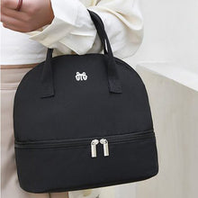 Load image into Gallery viewer, Babymoon Milk Preservation Baby Moms Mothers Diaper Bag | Portable Travel Insulated | Milk Bottle Container Storage Cooler Bag | Black