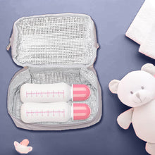 Load image into Gallery viewer, Babymoon Milk Preservation Baby Moms Mothers Diaper Bag | Portable Travel Insulated | Milk Bottle Container Storage Cooler Bag | Blue