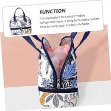 Load image into Gallery viewer, Babymoon Milk Preservation Baby Moms Mothers Diaper Bag | Portable Travel Insulated | Milk Bottle Container Storage Cooler Bag | Jungle Paradise