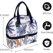 Load image into Gallery viewer, Babymoon Milk Preservation Baby Moms Mothers Diaper Bag | Portable Travel Insulated | Milk Bottle Container Storage Cooler Bag | Jungle Paradise