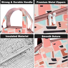 Load image into Gallery viewer, Babymoon Milk Preservation Baby Moms Mothers Diaper Bag | Portable Travel Insulated | Milk Bottle Container Storage Cooler Bag | Designer Peach