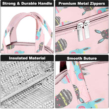 Load image into Gallery viewer, Babymoon Milk Preservation Baby Moms Mothers Diaper Bag | Portable Travel Insulated | Milk Bottle Container Storage Cooler Bag | Rabbit Pink