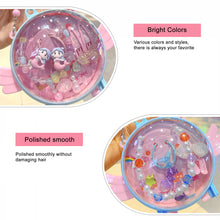 Load image into Gallery viewer, Babymoon Baby Girl Gift Box Set of 8 | Baby Girl Hair Accessories | Hair Clips | Necklace | Butterfly | Rubber Band | Pink