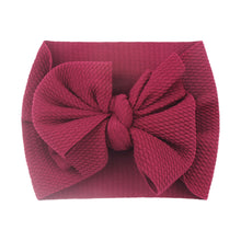 Load image into Gallery viewer, Babymoon Kids Girls Textured Bow Hairband | Baby Headband | Hair Accessories