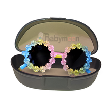 Load image into Gallery viewer, Babymoon Baby Boys Girls Round Flower Style Unisex Kids Sunglasses | 2 To 6 Year | Multi
