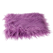 Load image into Gallery viewer, Babymoon Baby Kids Photoshoot Fur Blanket Props | Purple