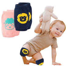 Load image into Gallery viewer, Babymoon | Set of 2 | Designer Baby Kneepads for Protection Knee Pads for Crawling, Anti-Slip Safety Protector | Kid | Lion