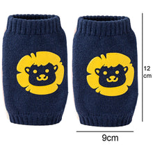 Load image into Gallery viewer, Babymoon | Set of 2 | Designer Baby Kneepads for Protection Knee Pads for Crawling, Anti-Slip Safety Protector | Kid | Lion