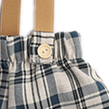 Load image into Gallery viewer, Babymoon Gentleman | Set Of 4 | Baby Cap, Bow, Pillow & Suspender | Baby Photography Photoshoot Props Costumes | 1 yr | Light Grey