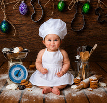 Load image into Gallery viewer, Babymoon Chef New Born Baby Photography Shoot Props Costume