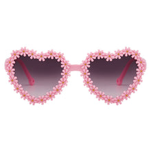 Load image into Gallery viewer, Babymoon Kids Heart Shaped Summer Sunglasses Goggles For Girls & Boys
