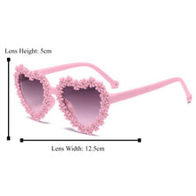 Load image into Gallery viewer, Babymoon Kids Heart Shaped Summer Sunglasses Goggles For Girls & Boys