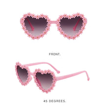 Load image into Gallery viewer, Babymoon Kids Heart Shaped Summer Sunglasses Goggles For Girls & Boys