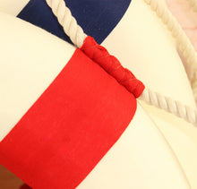 Load image into Gallery viewer, Babymoon Mediterranean Sailing Welcome on Board Life Swimming Ring | Beach Sea Style | Baby Photography Prop - Red