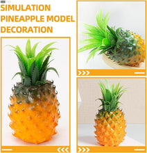Load image into Gallery viewer, Babymoon Simulation Fake Pineapple Fruit | Artificial Plastic Model | Kitchen Dining Table Decoration | Photography Props Basket Display Filler