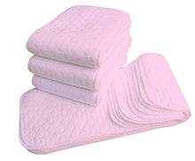 Load image into Gallery viewer, Babymoon 5 Layers Reusable Washable Cloth Diaper Nappy Inserts (Set of 3)