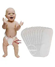 Load image into Gallery viewer, Babymoon 5 Layers Reusable Washable Cloth Diaper Nappy Inserts (Set of 10)