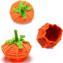 Load image into Gallery viewer, Babymoon Baby Pumpkin Style Cap | Baby Photography Props | Halloween | Orange