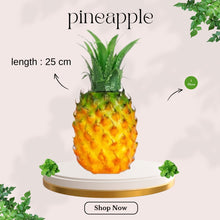 Load image into Gallery viewer, Babymoon Simulation Fake Pineapple Fruit | Artificial Plastic Model | Kitchen Dining Table Decoration | Photography Props Basket Display Filler