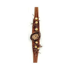 Load image into Gallery viewer, Babymoon Baby Girl's Designer Floral Headband | Girls Hair Accessories | Brown