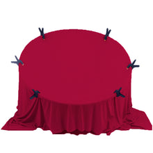 Load image into Gallery viewer, Babymoon Set of 2 | Milk Velvet Stretchable Wrap with Layer | Baby Photoshoot Props | Maroon