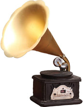 Load image into Gallery viewer, Babymoon Antique Vintage Brass Musical Miniature Brass Gramophone | Baby Photography Props