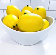 Load image into Gallery viewer, Babymoon Artificial 5 Lemons & 10 Lemon's Slices | Decorative Add-ons | Photography Props | Set of 15