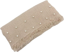 Load image into Gallery viewer, Babymoon Pearl Wrap Stretchable Baby Photography Shoot Wrap Cloth-Beige
