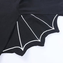Load image into Gallery viewer, Babymoon | Set of 2 | Baby Bat Ears Cap & Costume | Baby Photoshoot Props | Halloween Costume | 12-18 Months