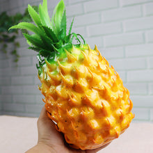 Load image into Gallery viewer, Babymoon Simulation Fake Pineapple Fruit | Artificial Plastic Model | Kitchen Dining Table Decoration | Photography Props Basket Display Filler