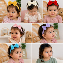 Load image into Gallery viewer, Babymoon Bow Knot Hairband New Born Baby Photography Shoot Props Costumes (Set of 7)