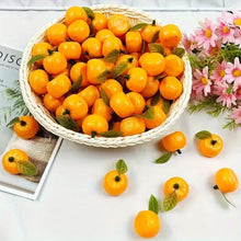 Load image into Gallery viewer, Babymoon Plastic Artificial Oranges | Decorative Add-ons | Photography Props | Set of 20