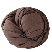 Load image into Gallery viewer, Babymoon | Set of 2 | Jersey Stretchable Baby Photography Shoot Wrap Cloth | Grey | Brown