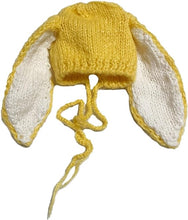 Load image into Gallery viewer, Babymoon Big Rabbit Ears Bonnet Hat | Baby Photography Hat | Yellow