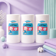 Load image into Gallery viewer, Babymoon Disposable Flushable Diaper Liners | Biodegradable Bamboo Nappy Diaper Liners