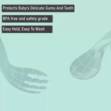 Load image into Gallery viewer, Babymoon | Set of 3 | Learn to Eat Baby Self Feeding Set | Silicone Spoon and Fork along with Storage Box | Yellow | Blue