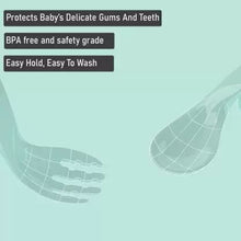 Load image into Gallery viewer, Babymoon Learn to Eat Baby Self Feeding Set | Silicone Spoon and Fork along with Storage Box | Blue