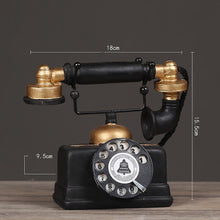 Load image into Gallery viewer, Babymoon Resin Retro Miniature Telephone | Decorative Add-ons | Baby Photography Props
