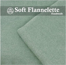 Load image into Gallery viewer, Babymoon Set of 2 | Knitted Wool Wrap and Bean Bag Layer | Baby Photography Props | Green