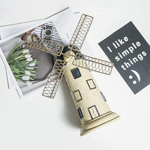 Load image into Gallery viewer, Babymoon Antique Miniature Windmill | Decorative Add-ons | Baby Photography Prop | Beige