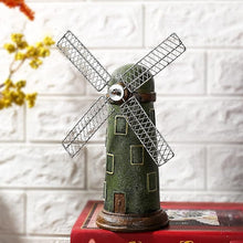 Load image into Gallery viewer, Babymoon Antique Miniature Windmill | Decorative Add-ons | Baby Photography Prop | Green