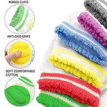 Load image into Gallery viewer, Babymoon Kids Padded Knee Pads for Crawling, Anti-Slip Stretchable Cotton Pack of 2 - Red & Green